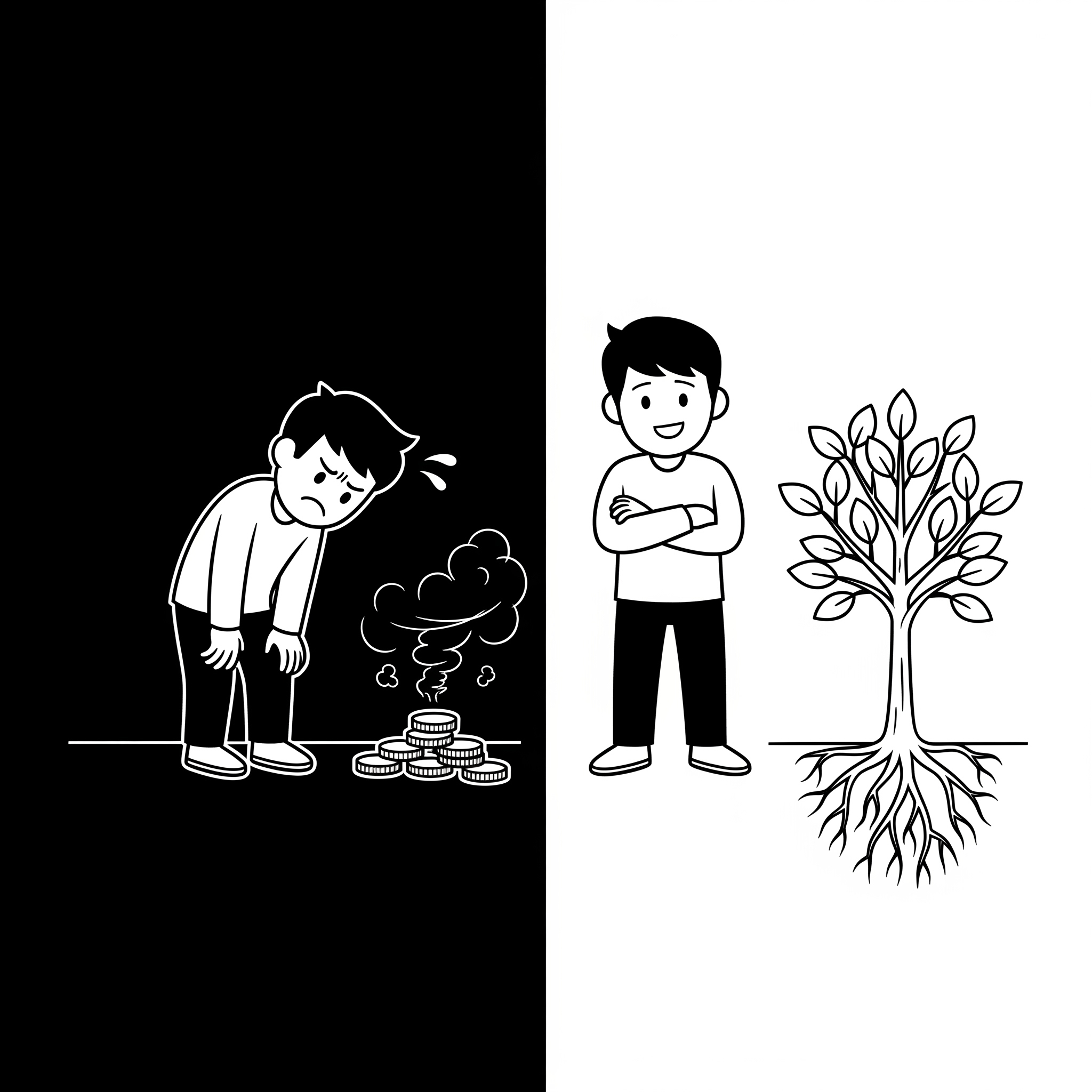 마케팅 시스템 - Before/After 인포그래픽